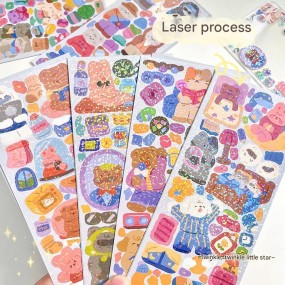 Decorative Stickers Supplier - Star Butterfly Heart Design
