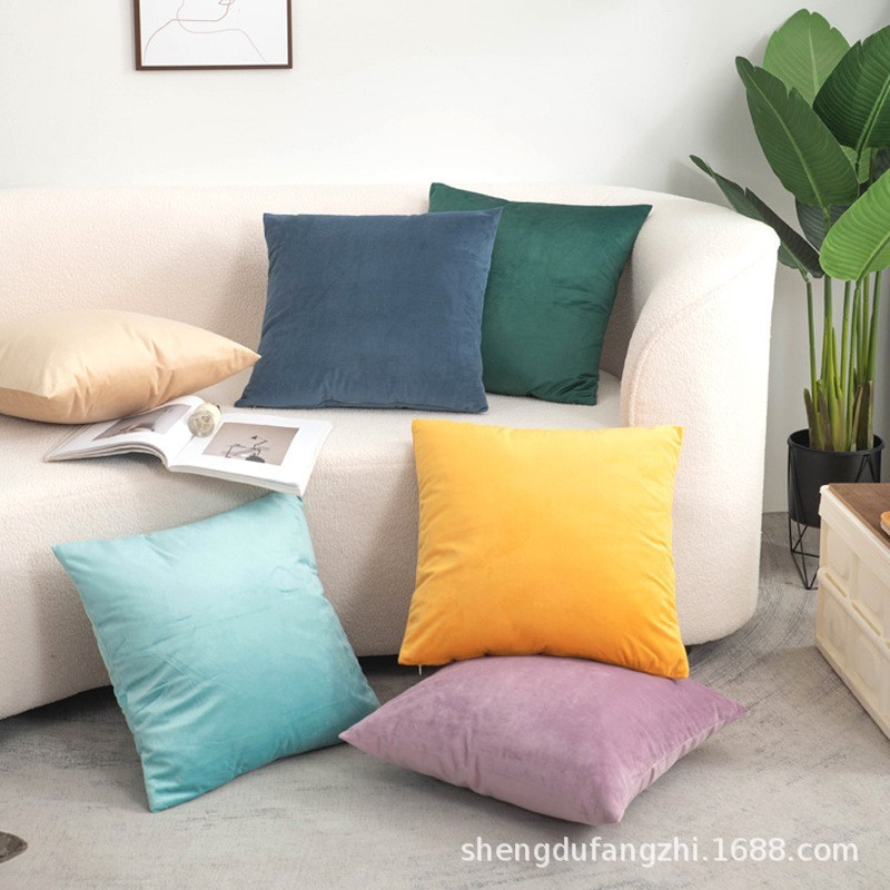 Throw Pillow Case Manufacturer - Velvet Sneaker Hypebeast Decor