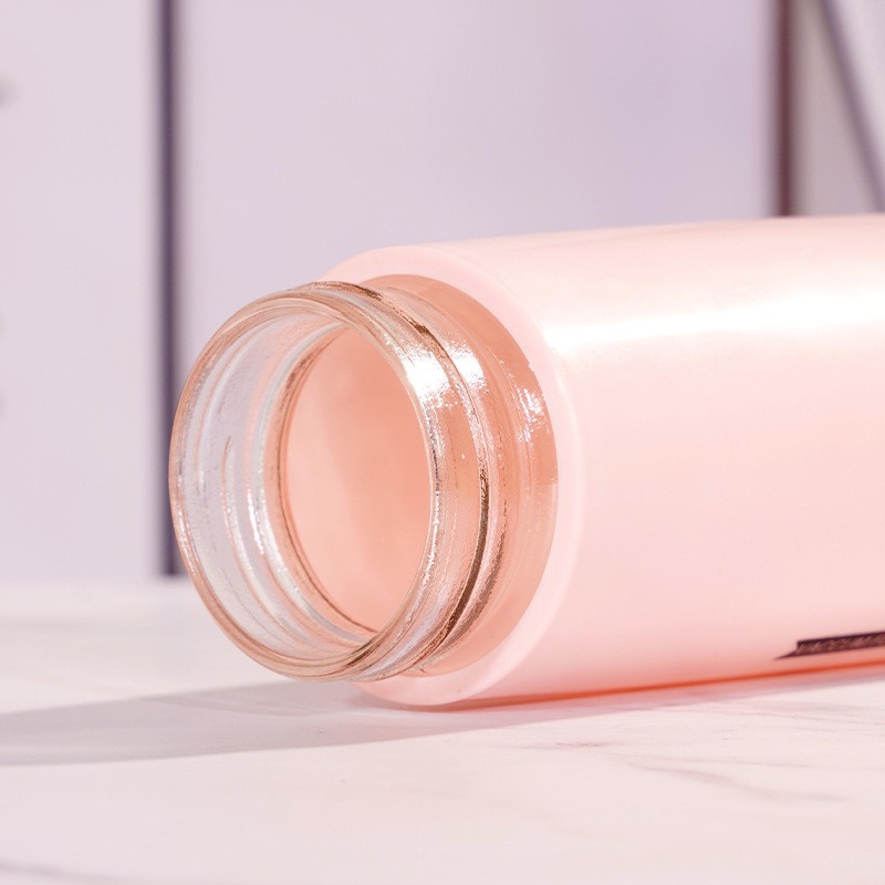 Glass Water Bottle Factory - Macaron Advertising Gift Design