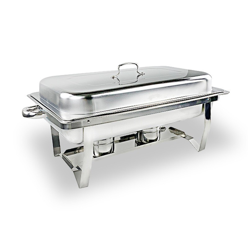 Chafing Dish Set Supplier - 8 Piece Stainless Steel Foldable