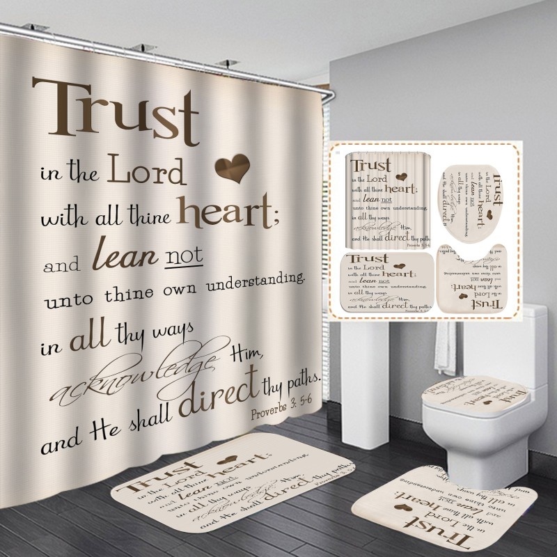 Bathroom Set Manufacturer - Custom Shower Curtain Rugs