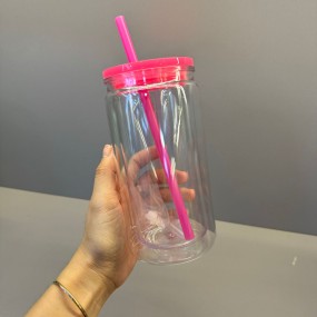Acrylic Cup Supplier - 16oz Transparent Cold Beverage