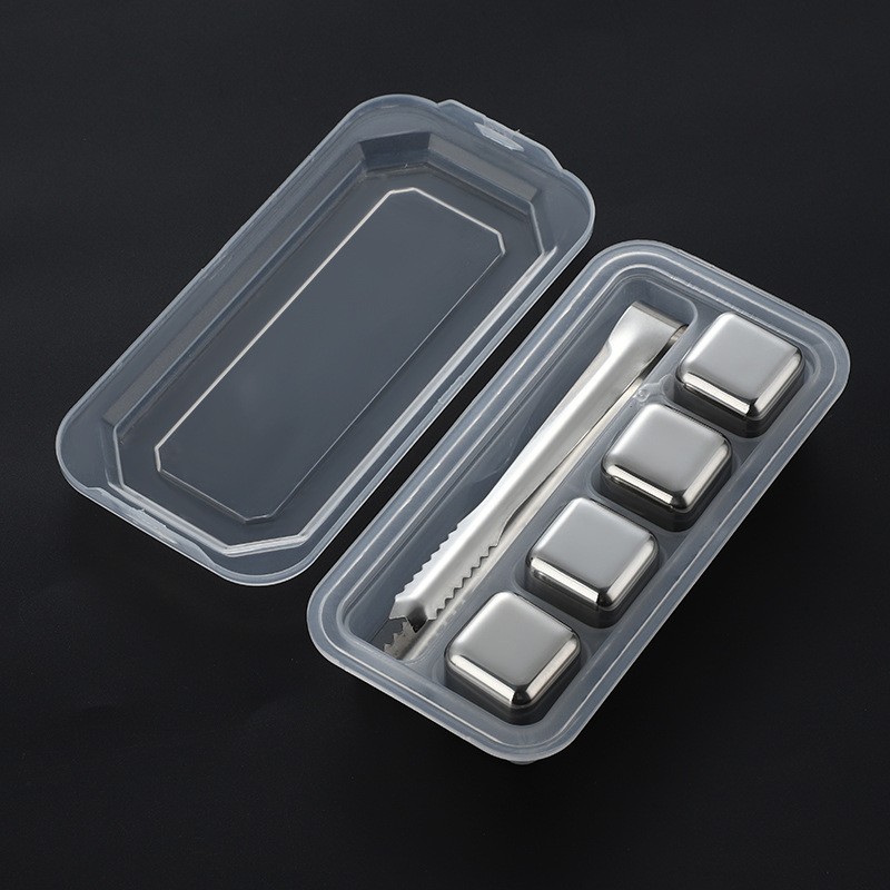 Whisky Ice Set Supplier - Stainless Steel with Box