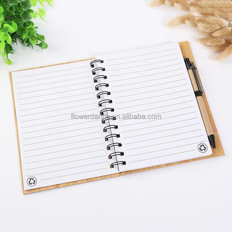 Bamboo Notebook Supplier - Biodegradable Custom Coil