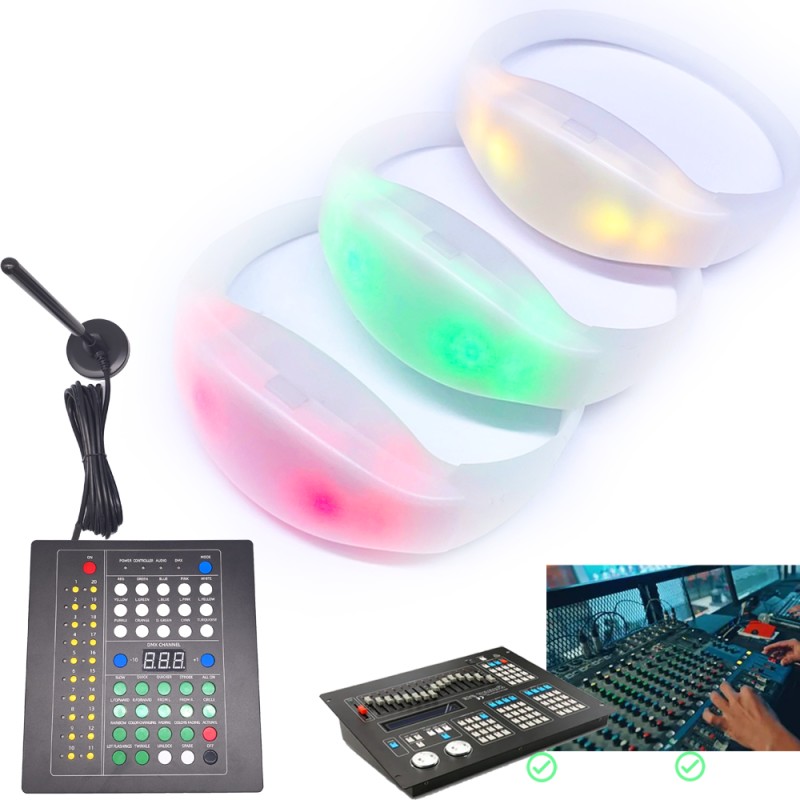 LED Bracelets Manufacturer - Radio Control Light Up Party