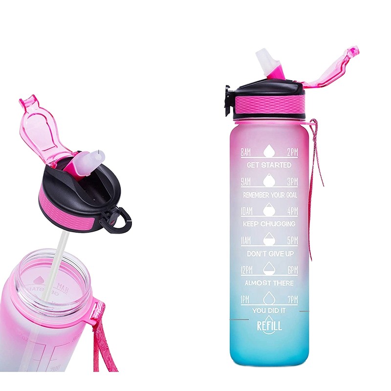 Sports Water Bottles Supplier - 3 Piece Set 2000ML+900ML+280ML