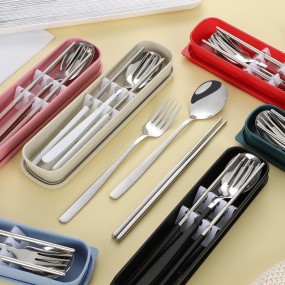 Cutlery Set Factory - Korean Gold Plated Colorful Handles