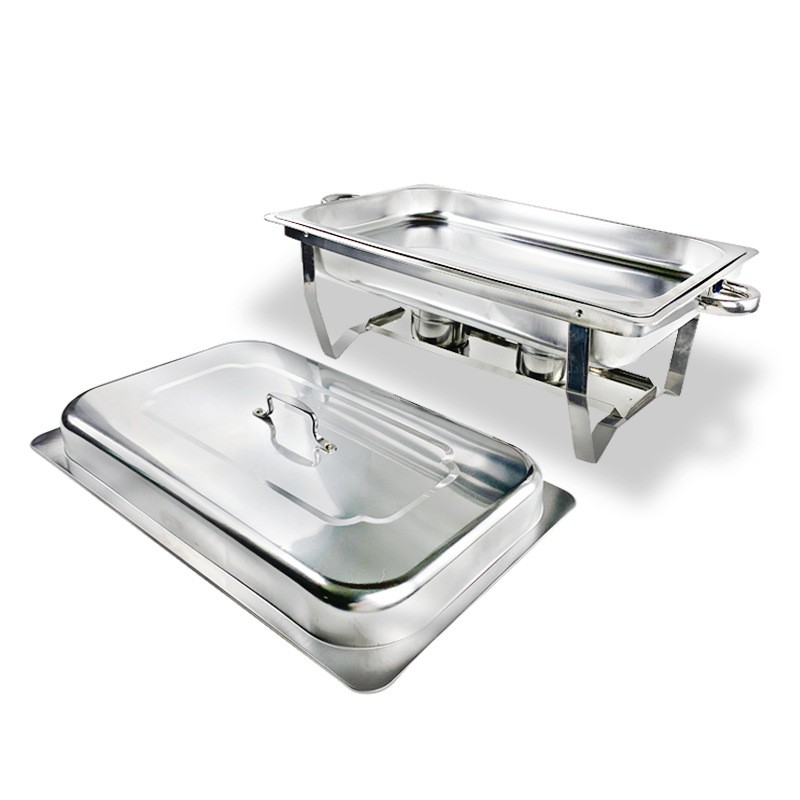 Chafing Dish Set Supplier - 8 Piece Stainless Steel Foldable