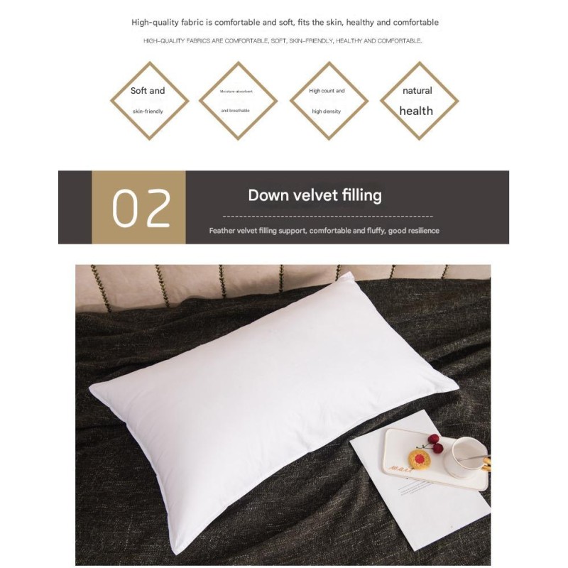 Down Pillow Supplier - White Hotel Quality Goose Feather