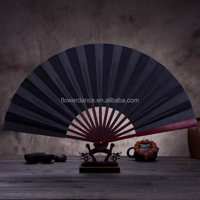 Hand Folding Fans Supplier - Silk Cloth Kungfu Display