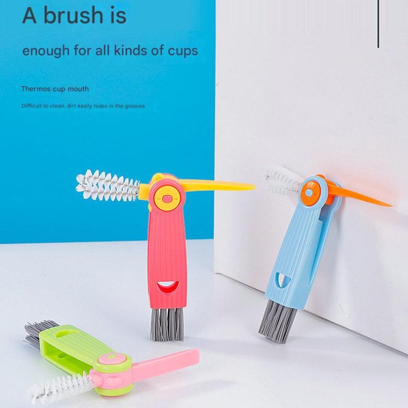 Cup Cleaning Brush Factory - 3-in-1 Multifunctional Silicone
