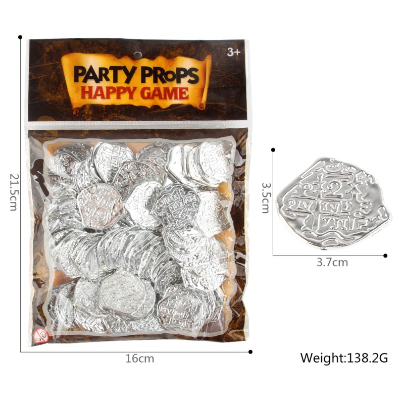 Pirate Coins Supplier - Adventure Themed Party Props