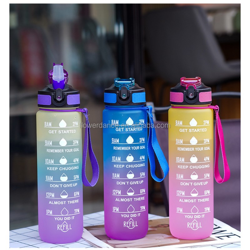 Sports Water Bottles Supplier - 3 Piece Set 2000ML+900ML+280ML