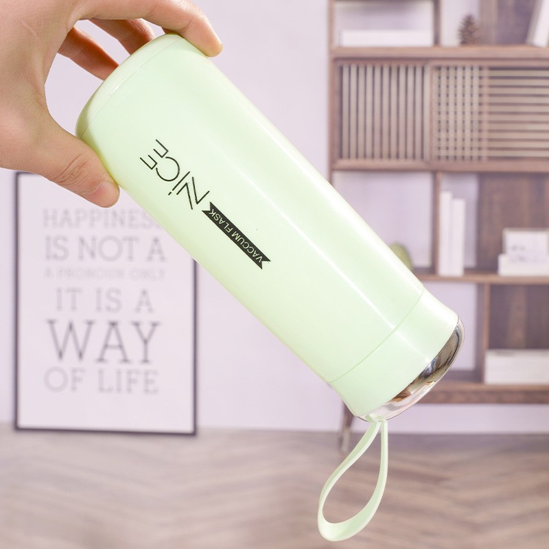 Glass Water Bottle Factory - Macaron Advertising Gift Design