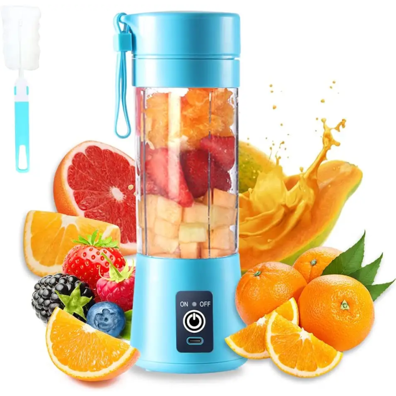 Portable Juicer Blender Manufacturer - Rechargeable 6 Blades Mini