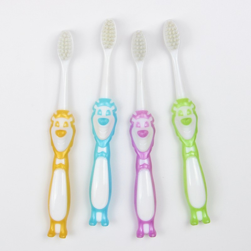 Children Toothbrush Factory - Playful Lion Handle Gun Toy