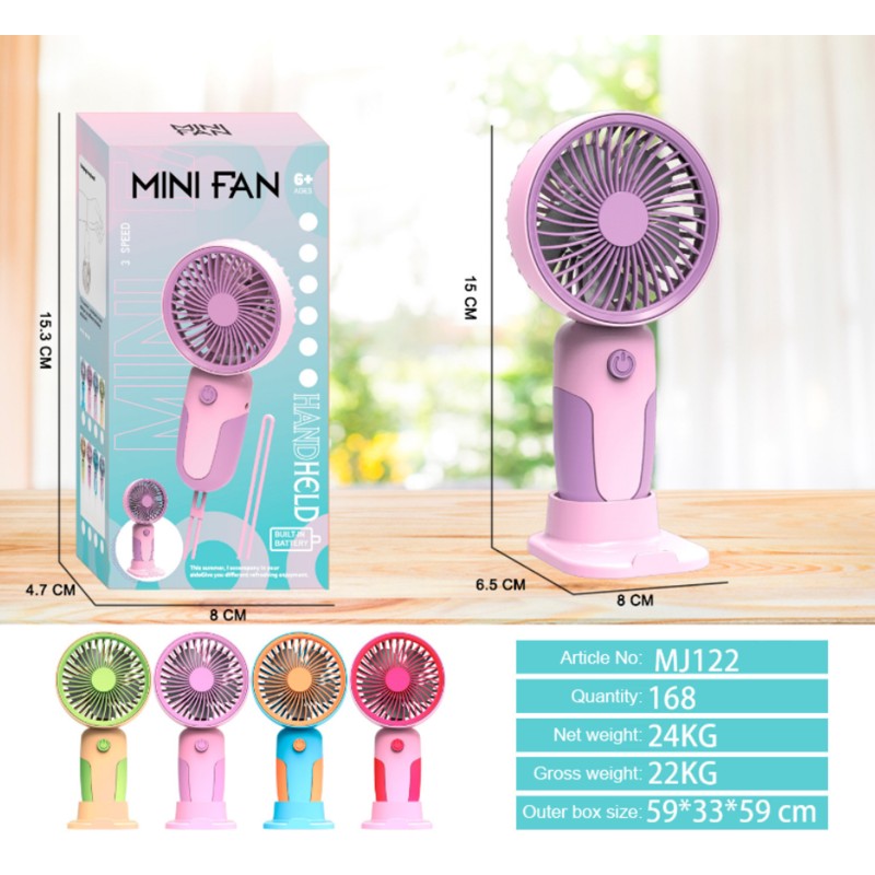 Rechargeable Fan Supplier - Custom Design Retractable Storage