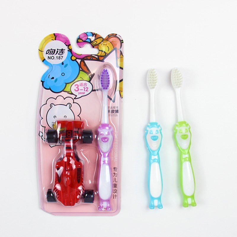 Children's Toothbrush Manufacturer - Spiral Soft Brush Small Head