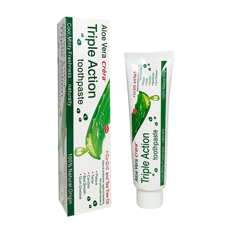 Foam Toothpaste Manufacturer - Aloe Vera Mint Fresh Breath