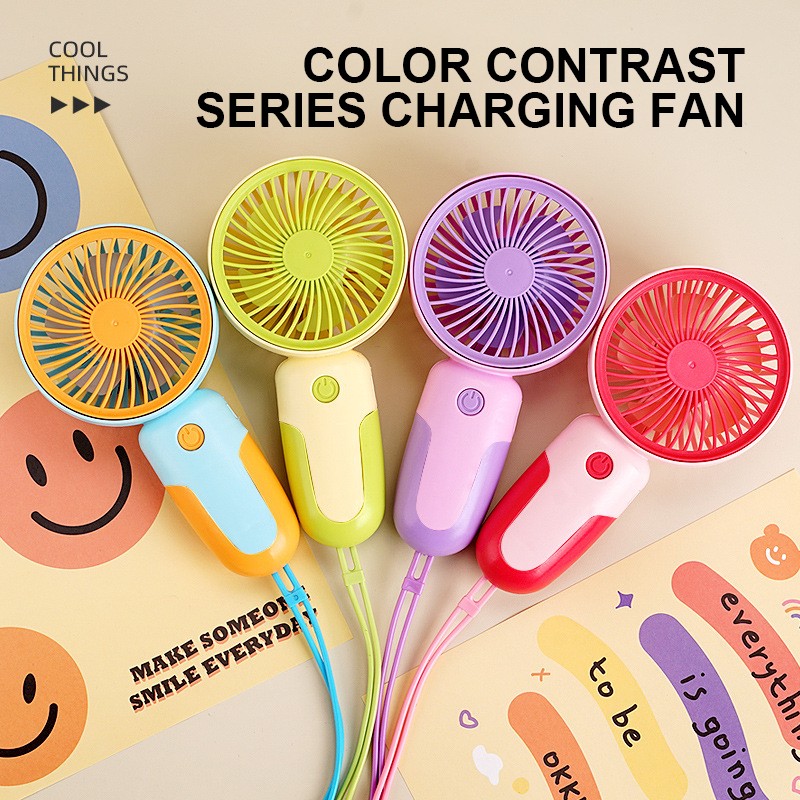 Rechargeable Fan Supplier - Custom Design Retractable Storage
