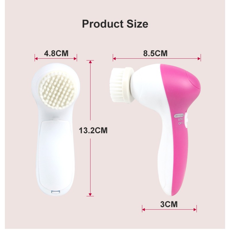 Electric Facial Wash Brush Manufacturer - 3D Mini Soft Hair Deep