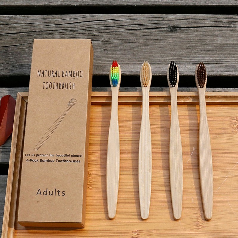 Bamboo Toothbrush Factory - Free Sample Nano Bristle Charcoal