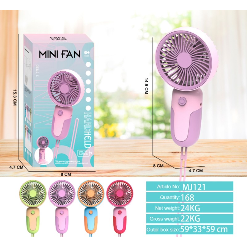 Rechargeable Fan Supplier - Custom Design Retractable Storage