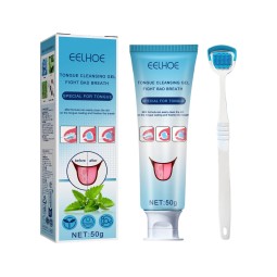 Oral Tongue Cleaner Manufacturer - New Arrival Deep Cleaning Gel