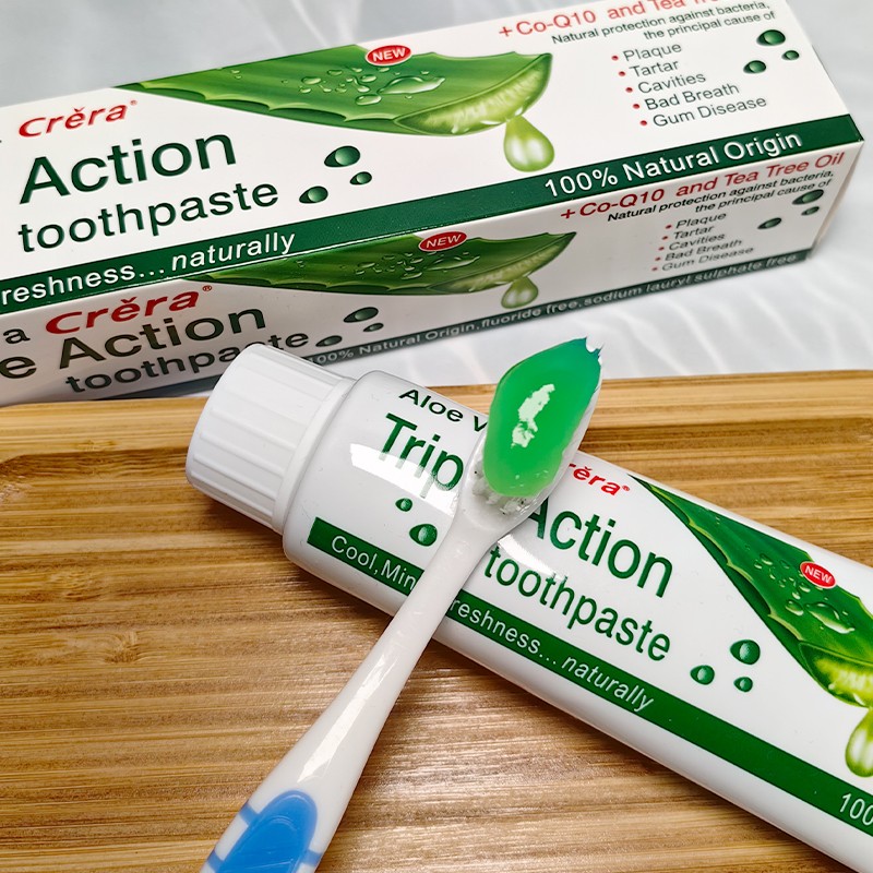 Foam Toothpaste Manufacturer - Aloe Vera Mint Fresh Breath
