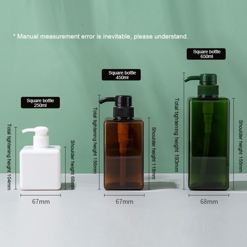 Shampoo Bottle Supplier - 650ml PET Foaming Wash Pump