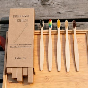 Bamboo Toothbrush Factory - Free Sample Nano Bristle Charcoal