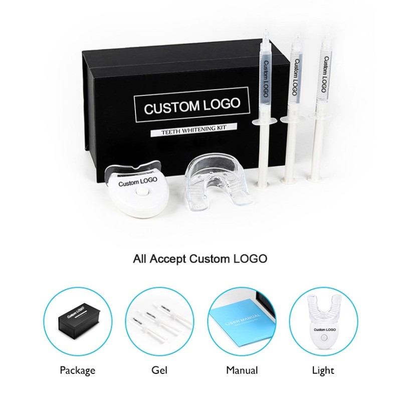 Teeth Whitening Kit Supplier - Non Peroxide Led Light Gels