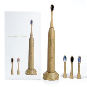 Waterproof Electric Toothbrush Supplier - IPX7 Biodegradable Bamboo