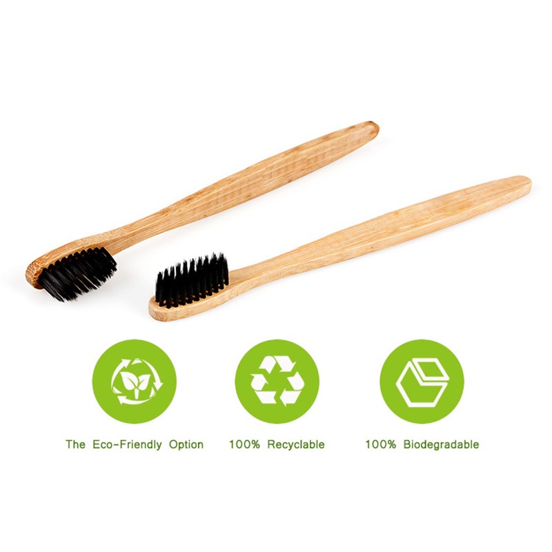 Bamboo Toothbrush Factory - Free Sample Nano Bristle Charcoal