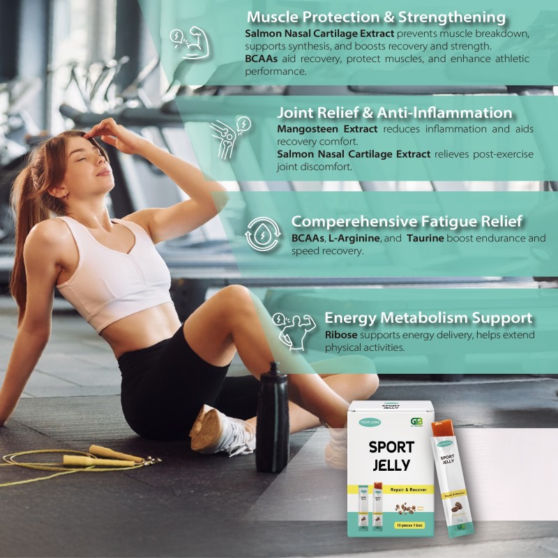 Sport Recovery Jelly Supplier - Taiwan OEM ODM Custom Post Workout Energy