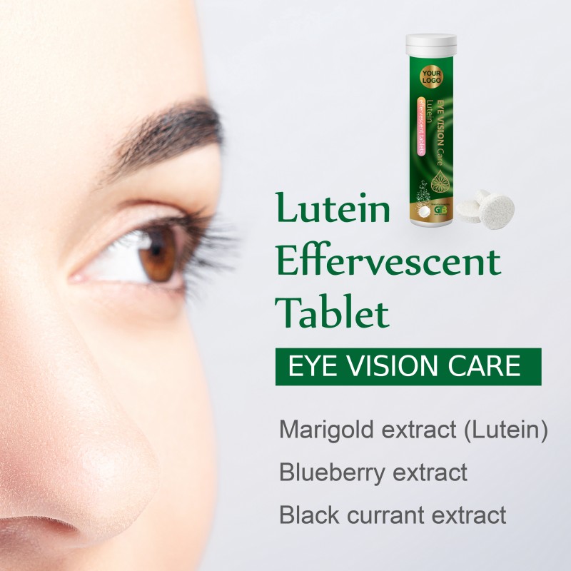 Lutein Effervescent Tablets Manufacturer - Hot Selling Private Label Eye Care