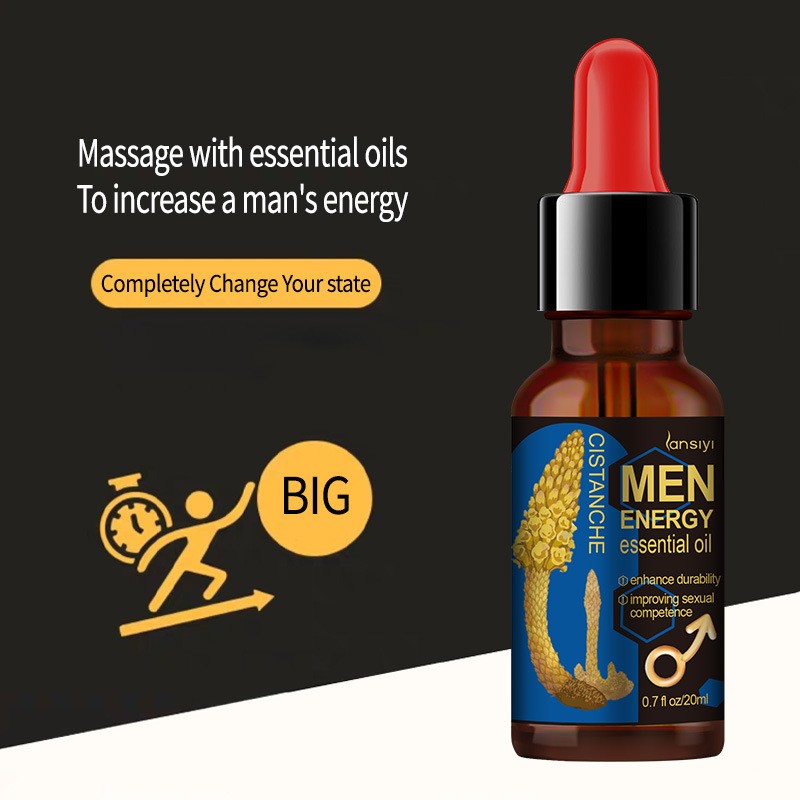 Men's Massage Essential Oil Pure Natural Extract Essence Men's Essential Oil Massage Enlargement Oil