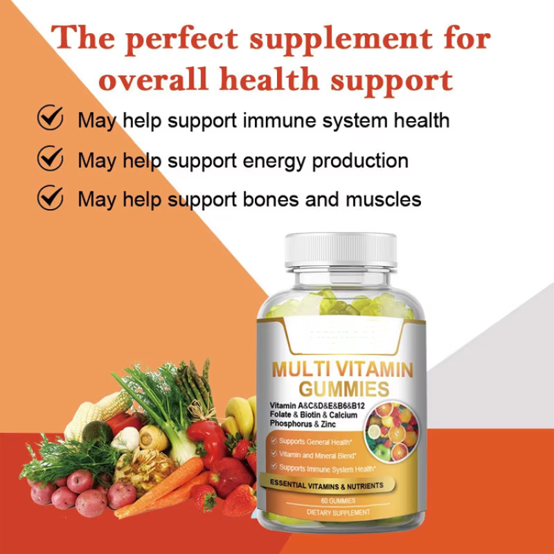 Hot Sale OEM Multi Vitamin Gummies Factory Price Healthcare Supplement