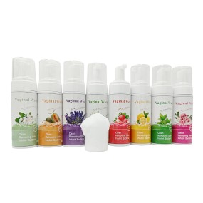 60ml Private Label Yoni Cleanse Products Intimate Vagina Wash Feminine Hygiene Yoni Foam Wash