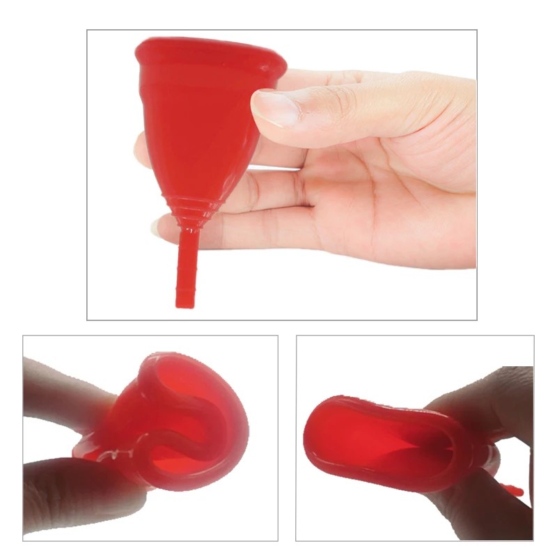 Feminine Hygiene Menstrual Cup Women Menstrual Period Collector Medical Silicon Menstruation Disc for Lady Mestruation