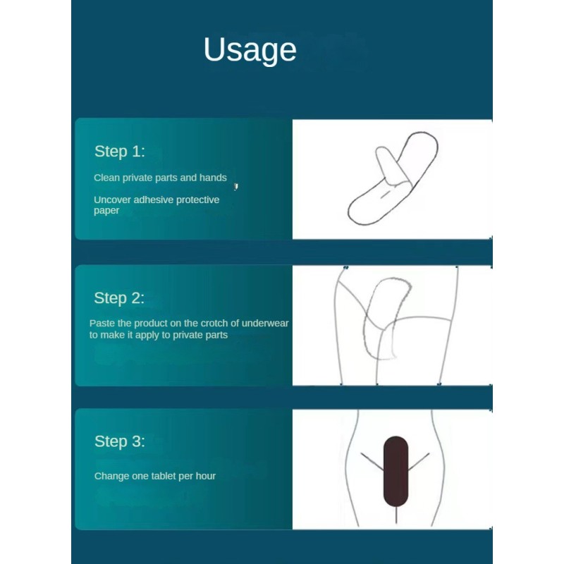 Wholesale Private Label  Sanitary Napkin Female Sanitary Pads Vaginal Yoni Care Lotus Paste Pads Bulk Cotton Herbal for Detox