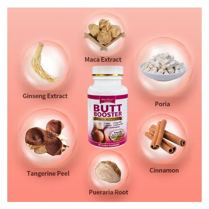 Buttocks Health  Women Body Care Pills, Hip Shaping Dietary Supplement