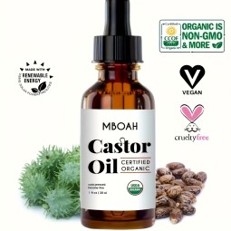 Pure and Nature Nourish Castor Oil  Massage Castor Oil Aromatherapy Oil  Stronger Hair  Eyebrows Skin Care Nails