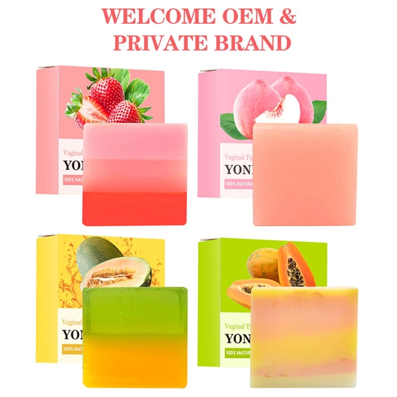 PRIVATE LABEL HAND MADE Natural Herbal Organic Essential Oil Vagina Tightening Detox Soap Vaginal Ph Balance Yoni Soap Bar