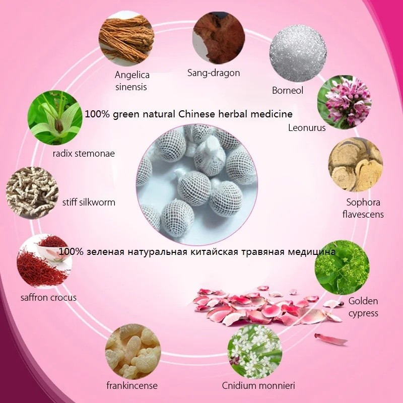 5-20pcs Vaginal Detox Pearls Tampons Women's Beautiful Life Point Chinese Medicine Swabs Discharge Toxins Vaginal Clean