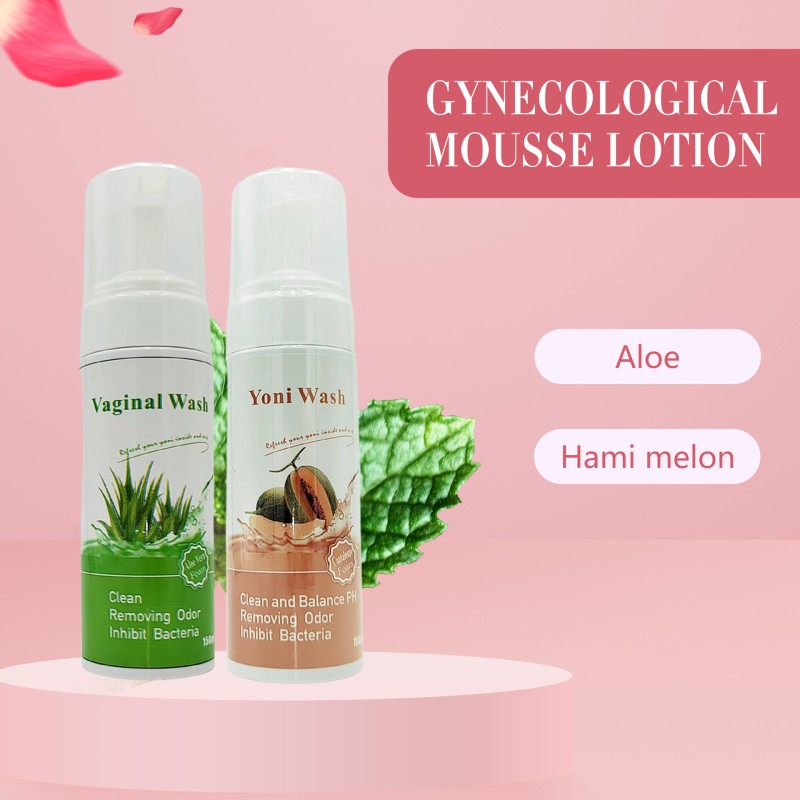 60ml Private Label Yoni Cleanse Products Intimate Vagina Wash Feminine Hygiene Yoni Foam Wash