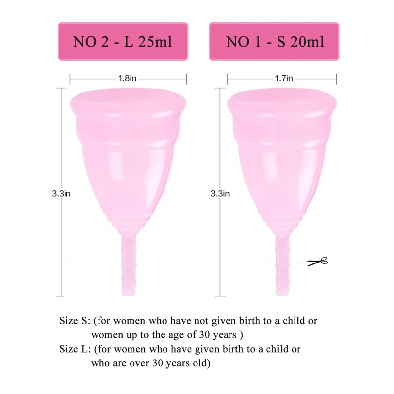 Feminine Hygiene Menstrual Cup Women Menstrual Period Collector Medical Silicon Menstruation Disc for Lady Mestruation