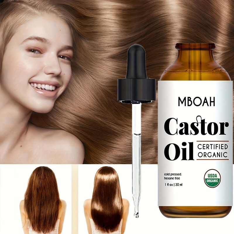 Pure and Nature Nourish Castor Oil  Massage Castor Oil Aromatherapy Oil  Stronger Hair  Eyebrows Skin Care Nails