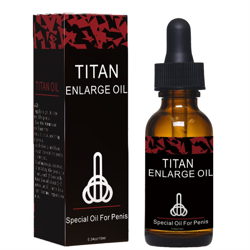 Hot Sale Man Thickening Increase Growth Permanent Essential Oils Enlargement Black MK II Oil