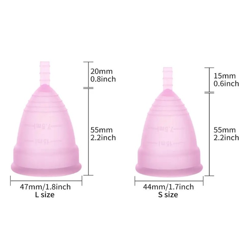 Medical Copa Menstrual Silicone Menstrual Cup Reusable Soft Feminine Hygiene Product for Women